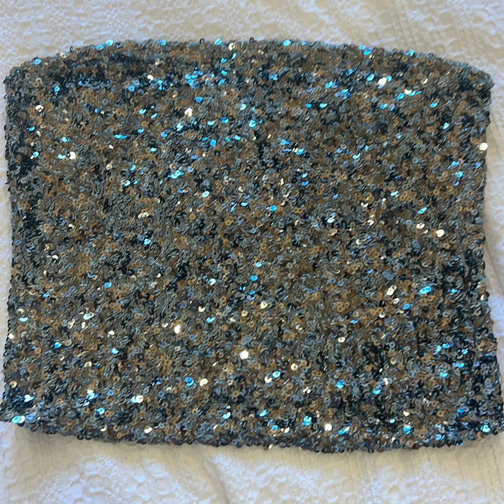 Free People intimates sequin tube top